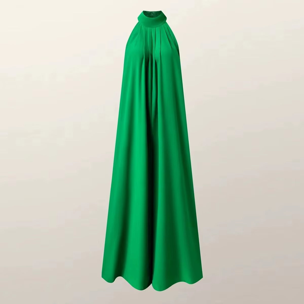 Wholesale Women's Solid Chiffon Jumpsuit Set – Sleeveless, Loose, Casual, Temperament